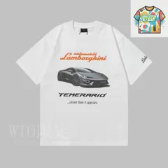 【今日WTO】Balenciaga x Lamborghini テメラリオプリントオーバーサイズ T-VA75