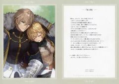 [중고]캐릭터 카드 가웨인 & 가레스 일러스트 & 텍스트 카드 Vol.2[형과 여동생] [극장판 Fate/Grand Order -신성원탁영역 카멜롯-전편 Wandering;Agateram] 방문자 특전 2주째