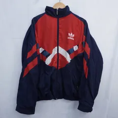 80s 90s adidas ナイロンジャケット トラックジャケット アディダス 80〜90年代 adidas アディダス ナイロンジャケット メンズXL相当