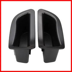 ruiya Volvo ボルボ V40 専用 アクセサリー 運転席側/助手席側 ドアハンドルポケット ドアポケット 収納ボックス 2PCS 小物入れ ABS素材 ビビリ音なし 内装パーツ カスタムパーツ