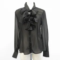 ナラカミーチェ NARACAMICIE シャツ ブラウス トップス ボウタイ フリル [a962775]