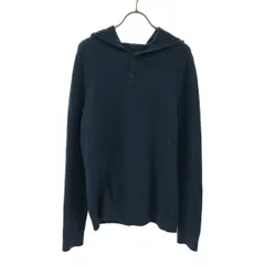 Banana Republic バナナリパブリック 長袖 フード付き セーター XS ネイビー ニット メンズ 古着