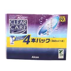 【新品未使用】360ml×12本エーオーセプト　クリアケア Alcon エーオーセプト(AOSEPT) クリアケア 360ml 価格比較