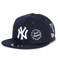 未使用 NEWERA RC 9FIFTY SAINT MICHAEL × MLB ニューヨーク・ヤンキース ネイビー