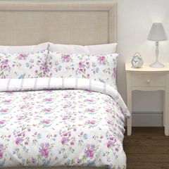 ローラアシュレイ スイートピー サンシャイン デュベカバー＆枕カバー シングル ローラアシュレイ スイートピー サンシャイン デュベカバー＆枕カバー