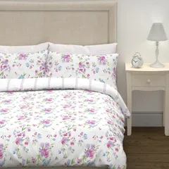 【新品未使用】ローラアシュレイ デュベカバー ウインターリリー シングル LAURA ASHLEY 2026新作《 Laura Ashley ローラアシュレイ レース