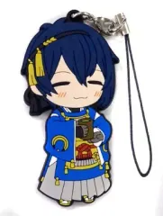 【中古】ストラップ(キャラクター) ねんどろいどぷらす 三日月宗近 のほほんVer. ラバーストラップ 「刀剣乱舞-ONLINE- ねんどろいど 三日月宗近」 グッドスマイルオンラインショップ BOX購入特典