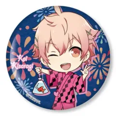 【中古】バッジ・ピンズ(キャラクター) 如月恋 「きゃらふぉるむ ツキウタ。 THE ANIMATION 缶バッジ 浴衣ver. Six Gravity」