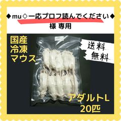 ウラハラ様専用】国産冷凍マウス アダルトLL 10匹 - Hopper - メルカリ