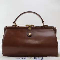 ☆開店セール☆ 新品未使用 美品 ゴールドファイル レザー ロゴ ハンドバッグ ゴールドファイルハンドバック （GOLD PFEIL(ゴールドファイル