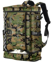 新品 [AISFA] リュック メンズ リュックサック スクエア バックパック 防水17インチ PC ビジネス ラップトップバック USB充電ポート付き 30L アウトドア旅行防災 通勤 靴/弁当収納