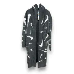 未使用 NIKE Women's Loose Long Knit Cardigan ロングニットカーディガン Mのサムネイル