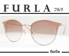 FURLA フルラ◆婦人サングラス　SFU656J-0493 (ピンク/シャーリングホワイト ゴールド)　ケース付