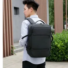 ビジネス リュック メンズ 薄型 軽量 防水 3WAY A4 サイズ ノートPC 17インチ USB 収納 パソコン バックパック リュックサック 大容量 送料無料