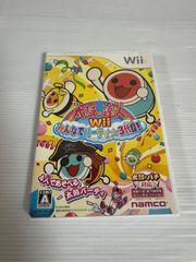 Wii用ソフト　太鼓の達人Wii みんなでパーティ☆3代目！　ソフトのみ　動作確認済み　盤面傷あり　中古品（r70630a6)