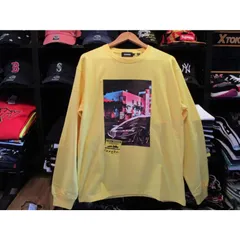 XLARGE L/S TEE FINAL WARNING イエロー Lサイズ