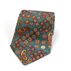 ダンヒル シルク ネクタイ ペイズリー 中古 Aランク dunhill |