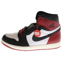 NIKE (ナイキ) AIR JORDAN 1 RETRO HIGH OG BLACK TOE REIMAGINED エアジョーダン1 レトロ ハイ OG ブラックトゥリイマジンド ハイカットスニーカー US8/26cm DZ5485-106