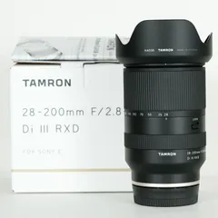 ピザショップさん専用　タムロン28-200mm ソニーEマウント　ジャンク品 タムロン 28-200mm F2.8-5.6 Di III RXD ソニーEマウント用