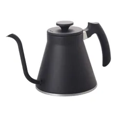 HARIO(ハリオ) V60ドリップケトル・フィット ガス火・IH対応 実用800ml マットブラック 日本製 プレゼント ギフト 贈り物 VKF-120-MB