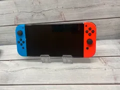 美品　Nintendo Switch (有機ELモデル) ネオンブルー　本体のみ　動作確認済み