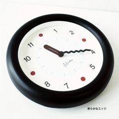 G0703-39☆studio PEAK HOUR 掛け時計 ブラック動作確認済 - メルカリ
