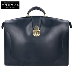 美品　万双　ダレスバック（二つマチ）ブラック美品高級レザー Yahoo!オークション -「万双 ダレス」の落札相場・落札価格
