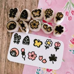 春 消しゴムはんこセット
