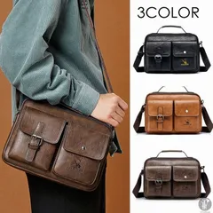 ショルダーバッグ ビジネスバッグ メンズ 大容量 斜めがけ ビジネス バッグ ショルダー ブリーフケース レザートートバッグ 敬老の日 lns50