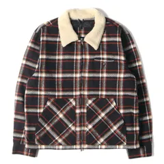 CHROME HEARTS クロムハーツ ジャケット サイズ:L 襟ムートンボア チェックネル ダガージップ ジャケット U BLACK SHEEP PLD ブラック オレンジ アメリカ製 アウター ブルゾン コート【メンズ】のサムネイル