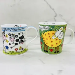 イギリス発 DUNOON ダヌーンFunky Farm食器4点セット