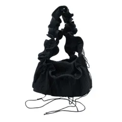 セシリーバンセン　ベロアフリルバッグ　ULI BAG セシリーバンセン ベロアフリルバッグ ULI BAG｜Yahoo!フリマ