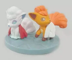 【中古】トレーディングフィギュア ロコン＆アローラロコン 「ポケットモンスター みにふぃぎゅあこれくしょん 百ポケ夜行」 ポケモンセンター限定