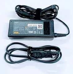 NEC 純正　ACアダプター ADP91/ADP-65JH E/PC-VP-WP123/OP-520-76426 19V-3.42A  電源ケーブル付属　中古のサムネイル