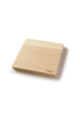 新品 土佐龍 TOSARYU SHIMANTO HINOKI ヒノキのシンプルまな板 (S) 22x22x1.5cm 日本製