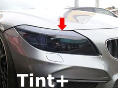 Tint+再利用できる ヘッドライト スモークフィルム(Type3:フルスモークタイプ) BMW Z4 E89 前期 後期のサムネイル