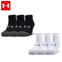 アンダーアーマー ヒートギア ローカット＜3足セット＞ (1346753) UA メンズ ソックス 靴下 3足ソックス