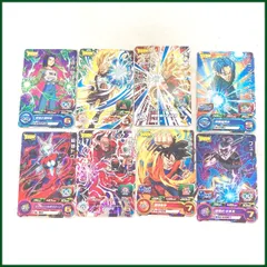 ●ドラゴンボールヒーローズ ●最強ジャンプ 付録まとめて ８枚 SSJP-01～03３枚コンプ入り カード 中古