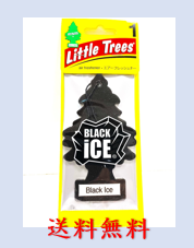 リトルツリー エアーフレッシュナー Black Ice（ブラックアイス）　1個