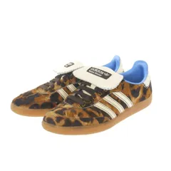 アディダス adidas Wales Bonner × Samba Pony Leo Low ウェールズ・ボナー × サンバ スニーカー 靴 US10 28cm ダークブラウン/クリームホワイト IE0578