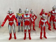 ウルトラマン ソフビ フィギュア 13体 まとめ売り 中古・送料込・匿名配送