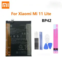 国内発送 純正同等新品 Xiaomi Mi 11 Lite 5G バッテリー BP42 M2101K9R 電池パック交換 内蔵battery 両面テープ 修理工具付き