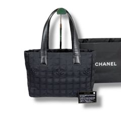 CHANEL ニュートラベルライン PMトートバッグ ブラック - メルカリ