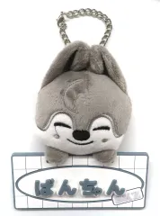 【中古】キーホルダー バンチャン SKZOO ネームバッグチャーム Wolf Chan 「Stray Kids Fan Connecting 2024 “SKZ TOY WORLD”」