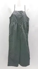 ◇ Θ Samansa Mos2 blue サマンサモスモス ブルー オールインワン サイズF ブラック レディース E  【1502060044073】