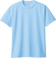 00300-ACT/glimmer 4.4オンス ドライTシャツ/ライトブルー