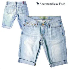 アバクロ デニム　ショートパンツ　カプリ