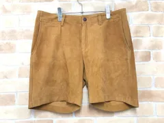 【中古】 HBNS ハバノス シープスキンスウェードハーフパンツ ベージュ M 111411928のサムネイル