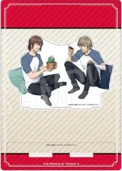 【中古】アクリルスタンド・アクリルパネル 不二周助＆白石蔵之介 BIGペアアクリルスタンド 合宿所の日常ver. 「新テニスの王子様」 AnimeJapan 2024通販限定