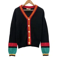 wales bonner ニットカーディガン WALES BONNER FW25 'Sibling' cardigan (UA25KN45WO12 951